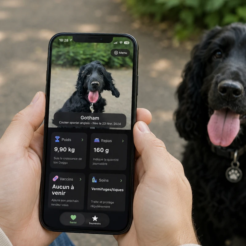 Dog health tracking